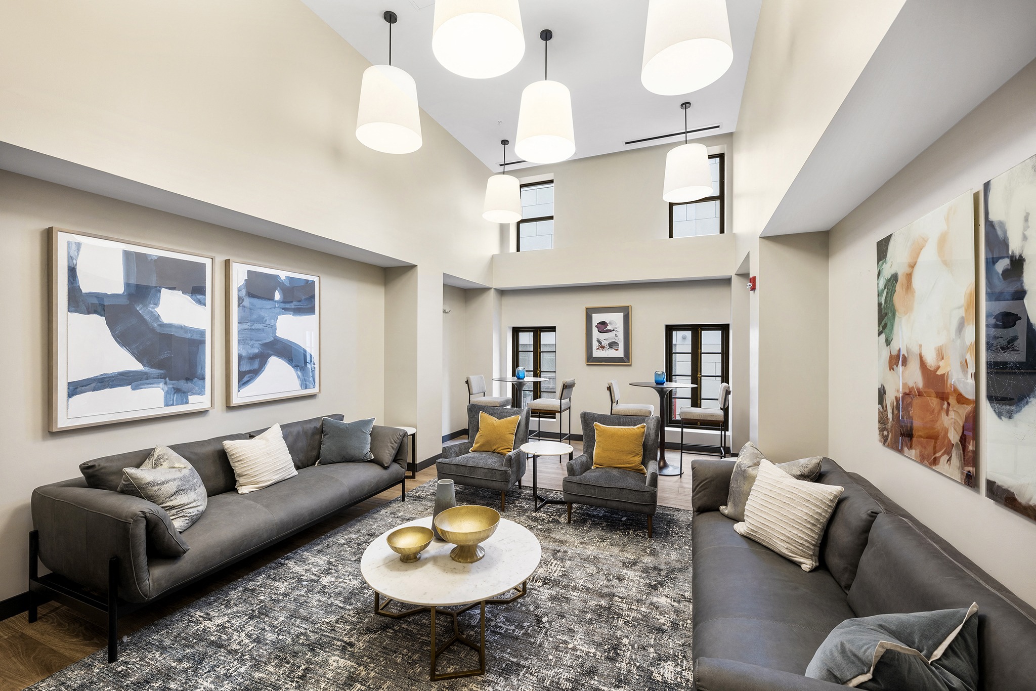 Clubroom at Ronan Flats